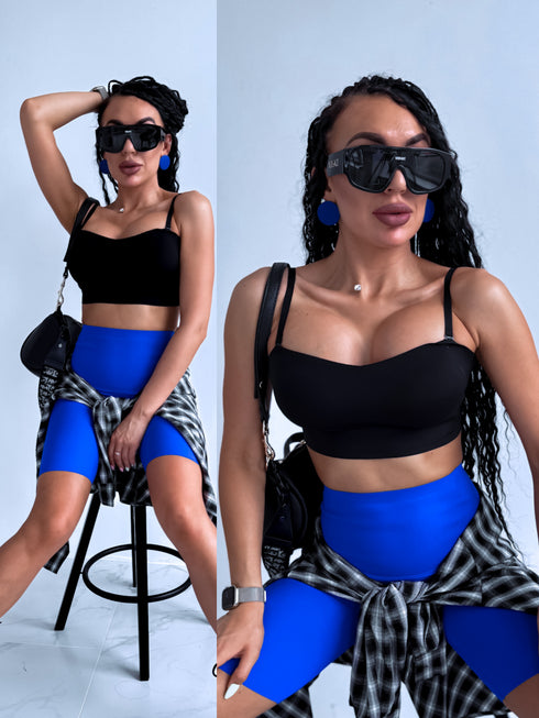 Wireless bra V472 "SPACE" - BLACK